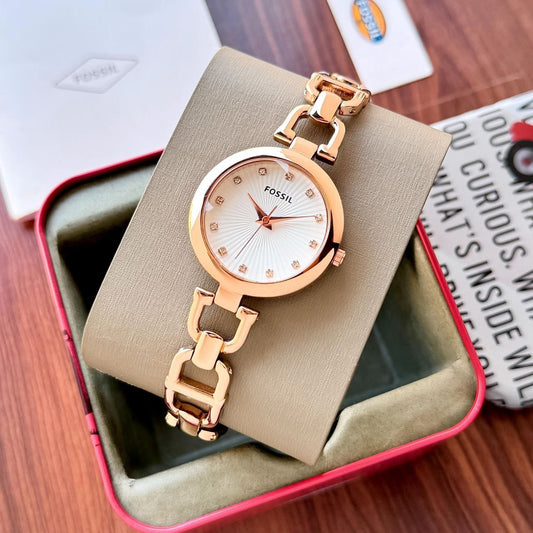 Fossil Women's Rose brown tt